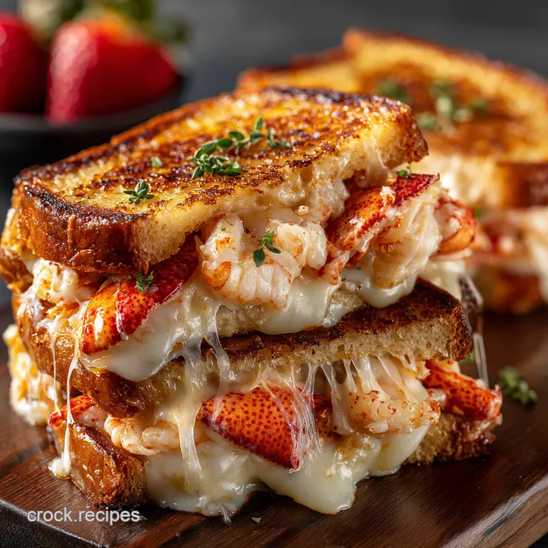 Lobster Grilled Cheese 5 Gourmet Twists presentation