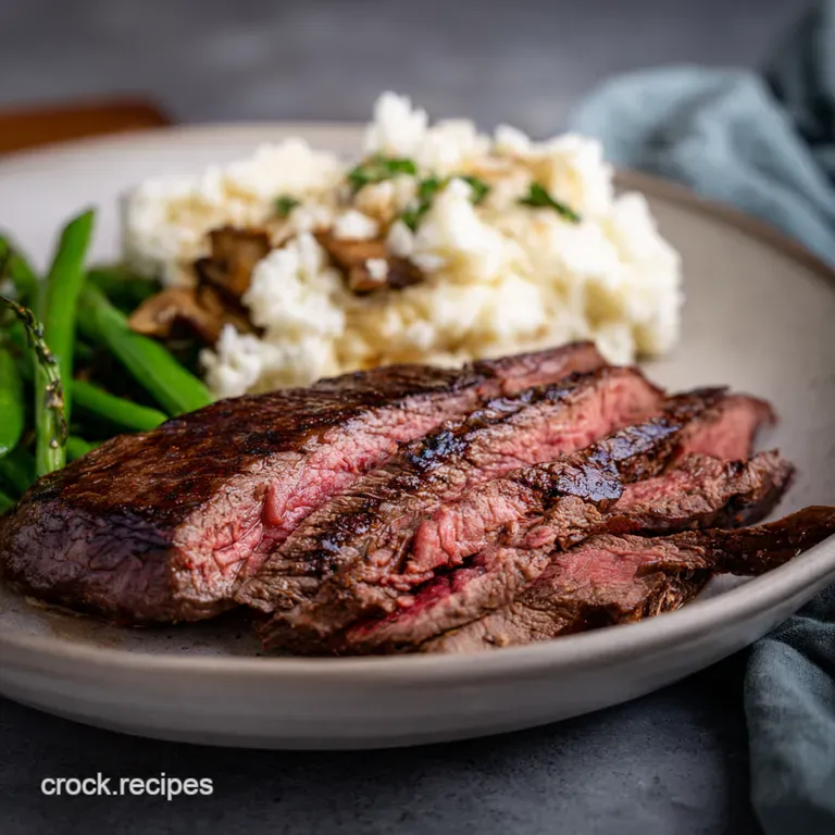 London Broil Reimagined: Grilled Flank Steak with Chimichurri Burst