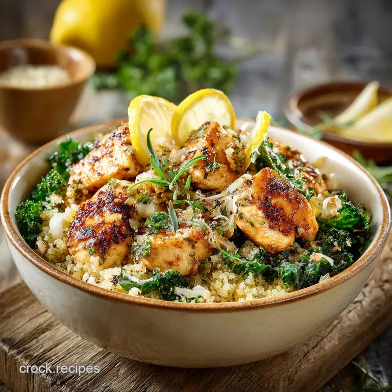 LowCarb Bowl Meals The Ultimate Aegean Chicken Power Bowl Recipe