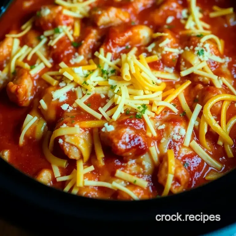 Low Carb Chicken Enchilada Casserole (Crock Pot) presentation