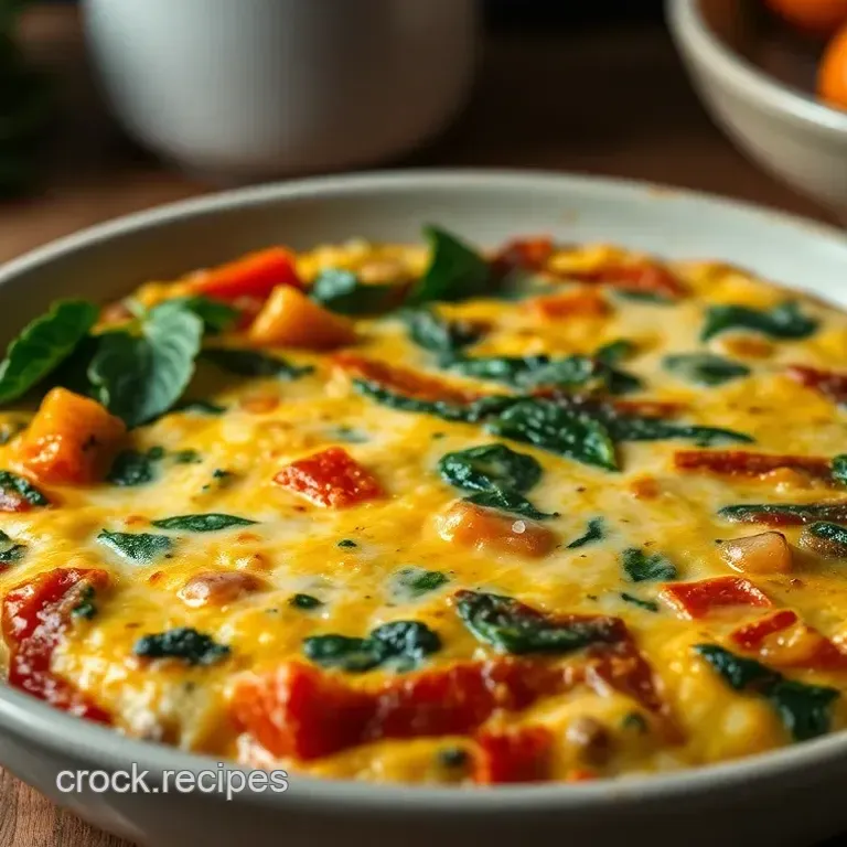 Luxury Speckled Sussex Chicken Egg Frittata