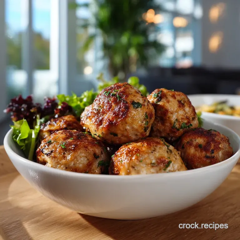 Marry Me Chicken Meatballs: Creamy Tomato Orzo