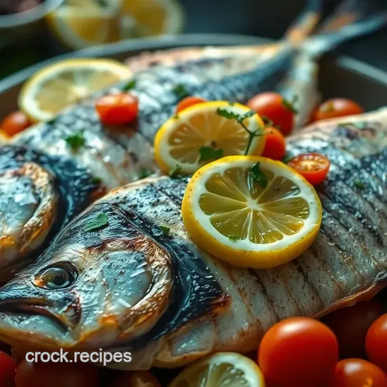 Grilled dorade fish with Lemon Herb Salsa: My Mediterranean Favorite