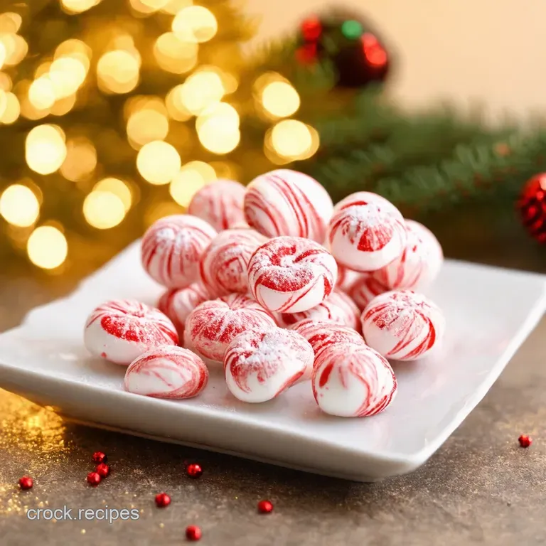 Meltinyourmouth Christmas Peppermints presentation