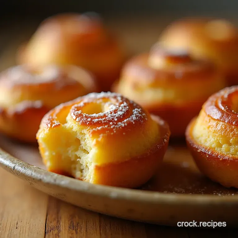 Mini Kuchen Bites of German Sweetness presentation