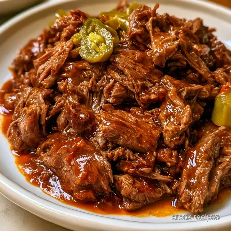 Missippi Pot Roast with Pepperoncinis