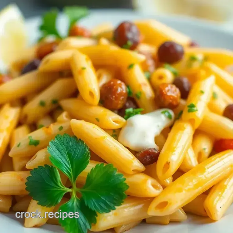 Curried Penne Pasta Salad with Vibrant Veggies