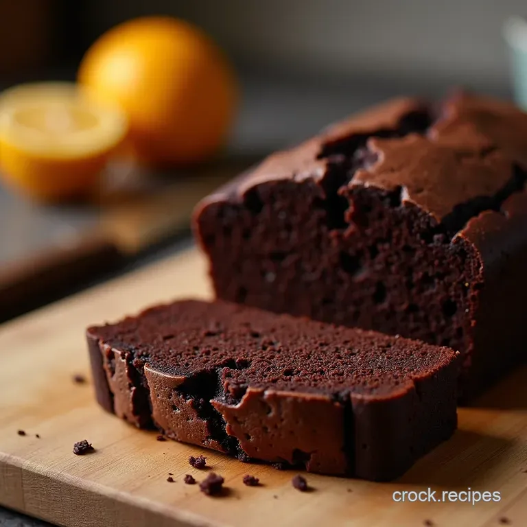 The Black Magic Chocolate Loaf a Deeply Moist Foolproof Cake presentation