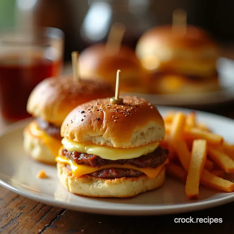 Monte Cristo Breakfast Sliders Brunch Fit for a King or Queen presentation