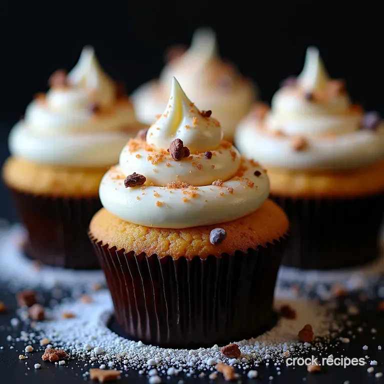 Moonlit Magic GlowintheDark Cupcakes