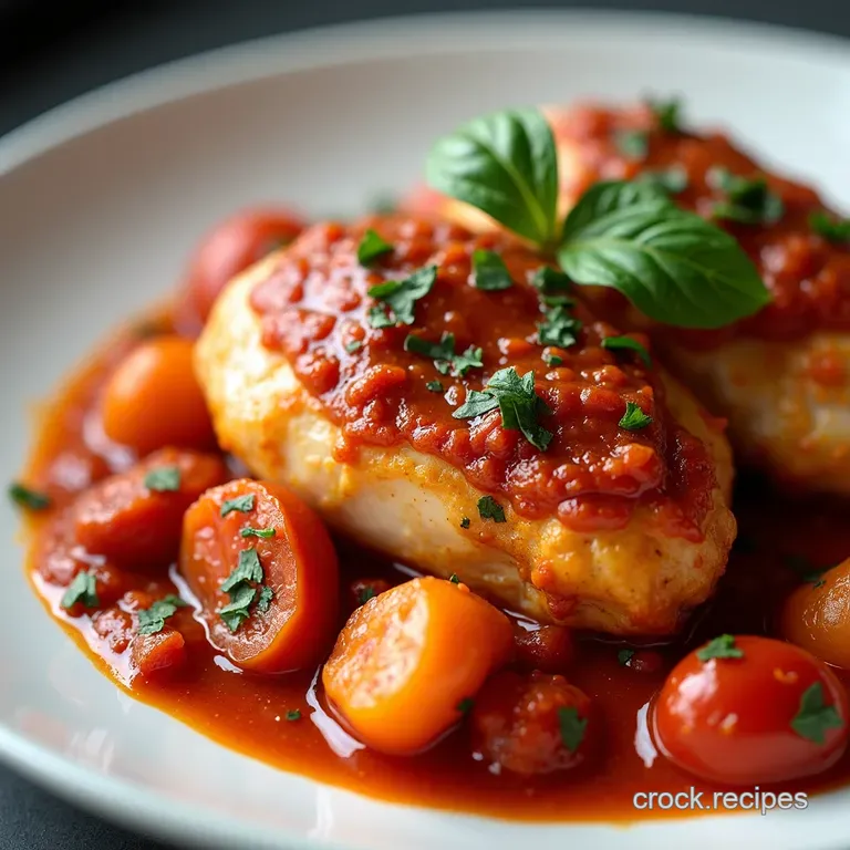 Mums Magic Chicken Cacciatore Italian Hunters Chicken