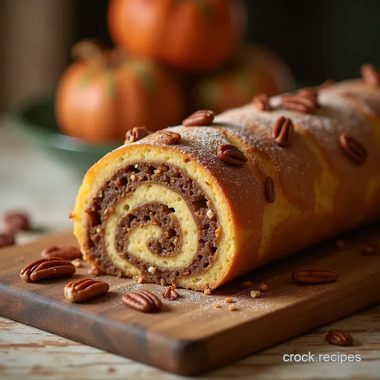 Nanas Speedy 3Ingredient Pecan Log The 5Minute Sweet Treat That Tastes Like Tradition presentation