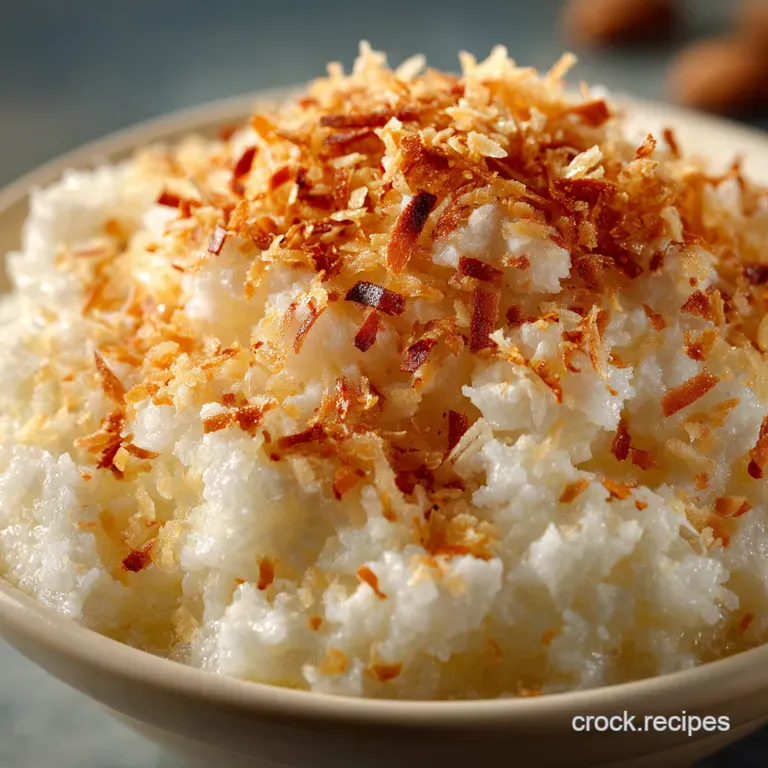 Nans Dreamy Rice Pudding presentation