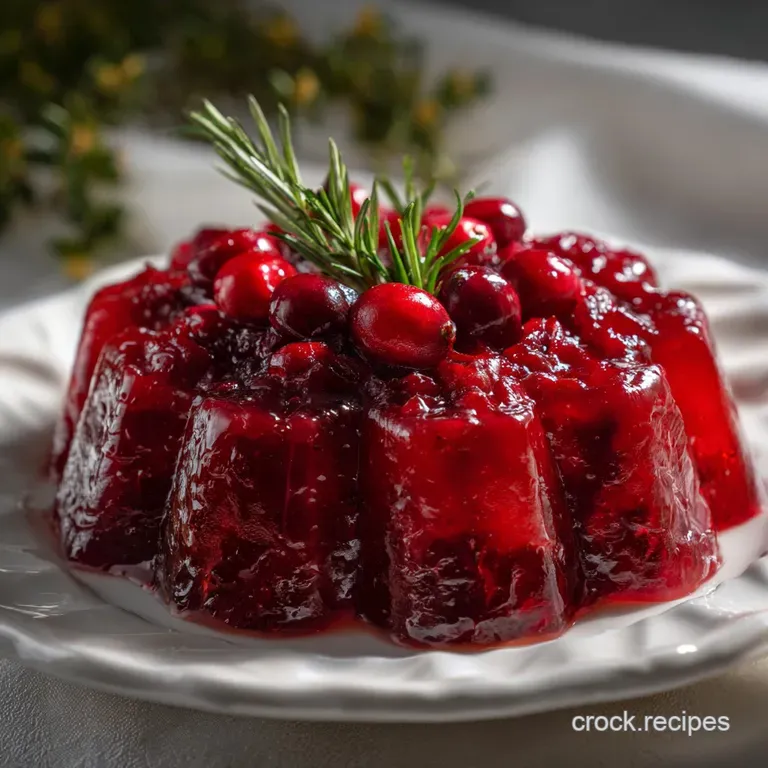 Cranberry Jello Salad Recipe Nobake Holiday presentation