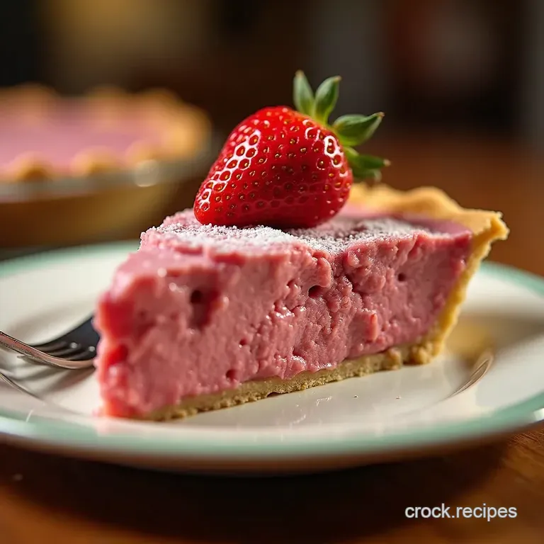 The Ultimate Nobake Summer Dream Classic Strawberry Icebox Pie presentation