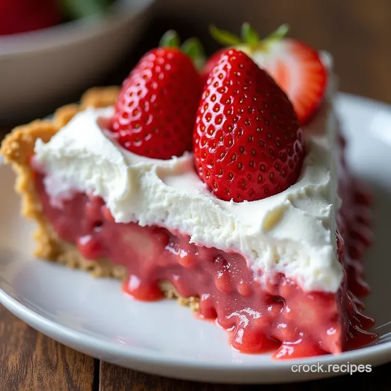 The Ultimate NoBake Summer Dream Classic Strawberry Icebox Pie