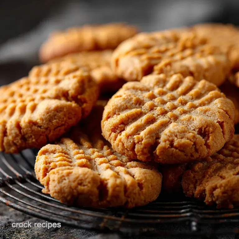 Keto Peanut Butter Cookies Chewy Nofuss Recipe the Nifty Nines presentation