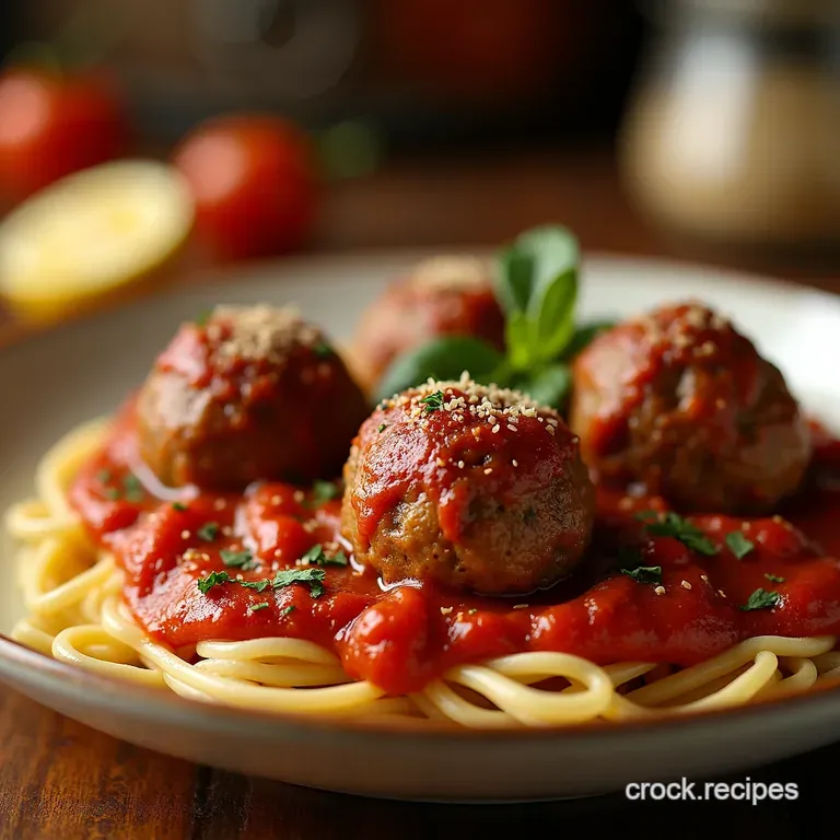 Nonnas Secret the Ultimate Comforting Italian Meatballs presentation
