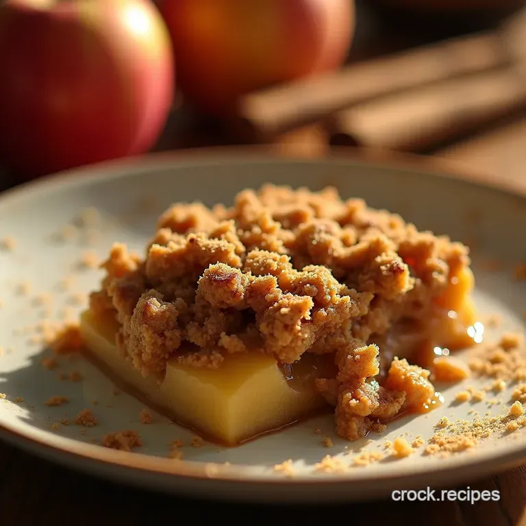 The Proper Bake Truly Old Fashioned Cinnamon Apple Crisp Crispy Topping Guaranteed presentation