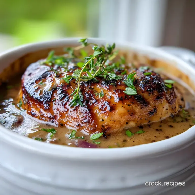 One-Pan Onion Soup Chicken with Savory Gravy
