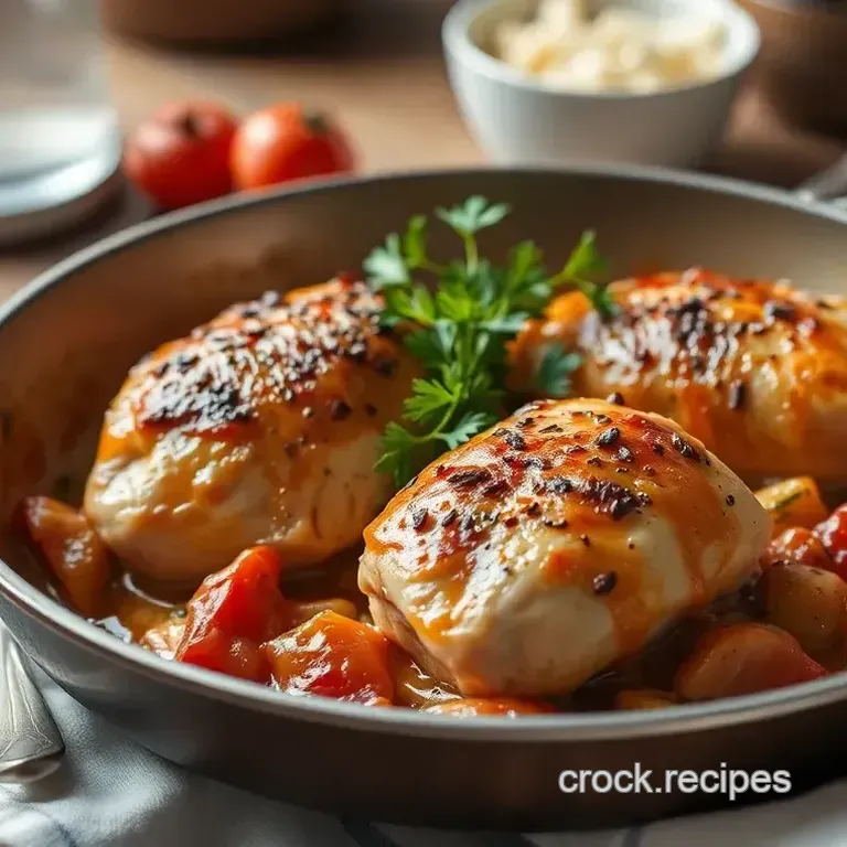 One-Pan Chicken with Savory Prosciutto