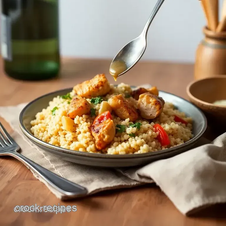 One-Pot Chicken Couscous: Easy Weeknight Meal presentation