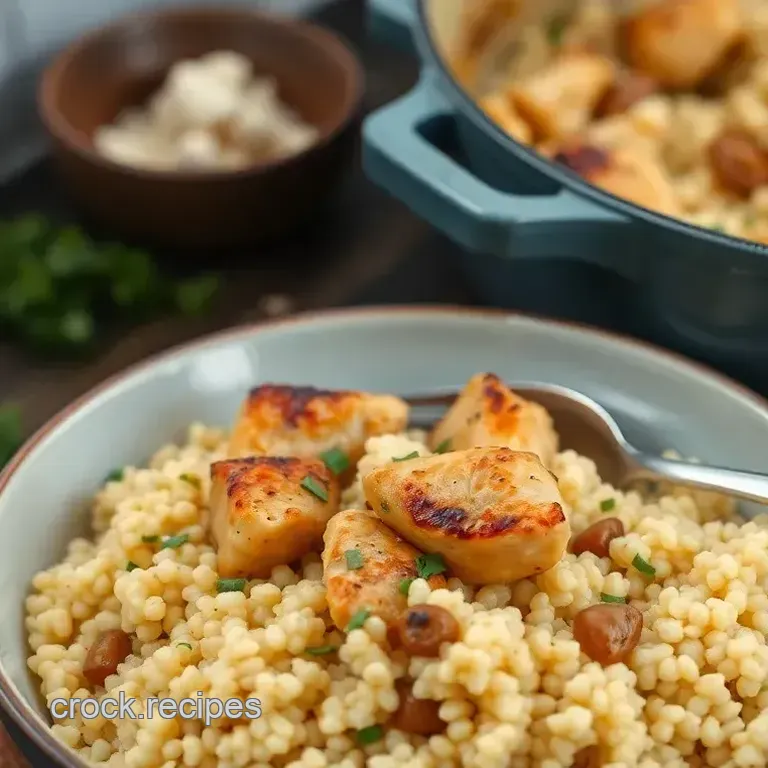One-Pot Chicken Couscous: Easy Weeknight Meal
