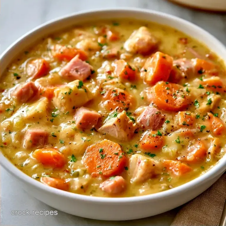 One-Pot Chicken & Smoked Turkey Comfort Stew