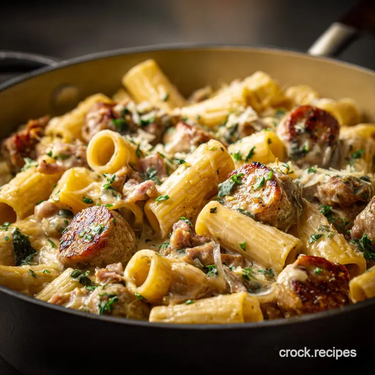 One Pot Sausage Pasta: The Ultimate Creamy Midweek Lifesaver
