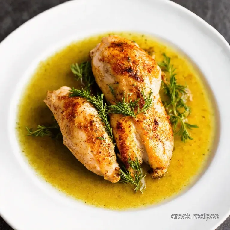 Easy OnePan healthy supper recipes for two Lemon Herb Chicken