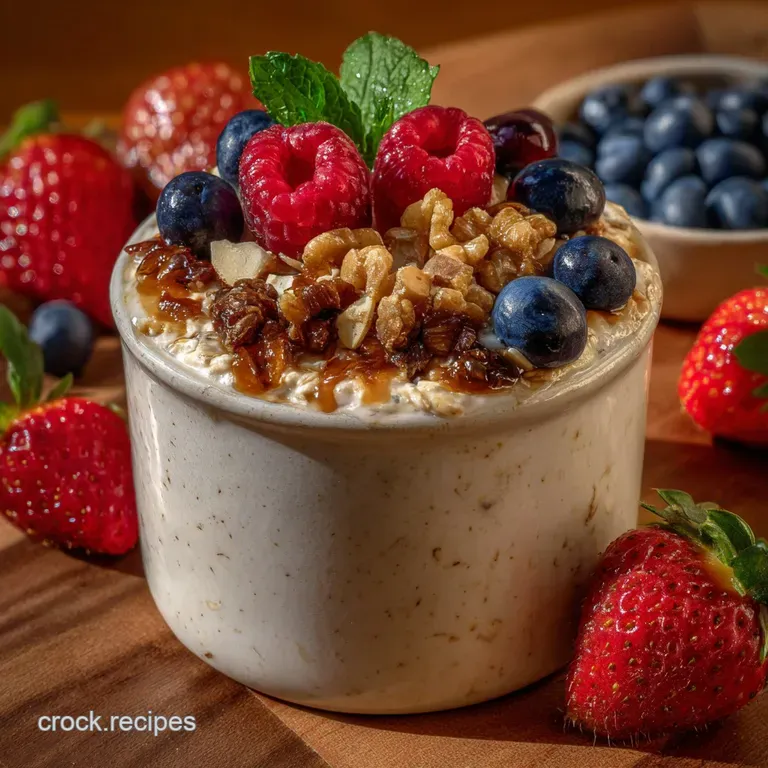 The Only Overnight Oats Recipe Youll Ever Need: No Mush presentation