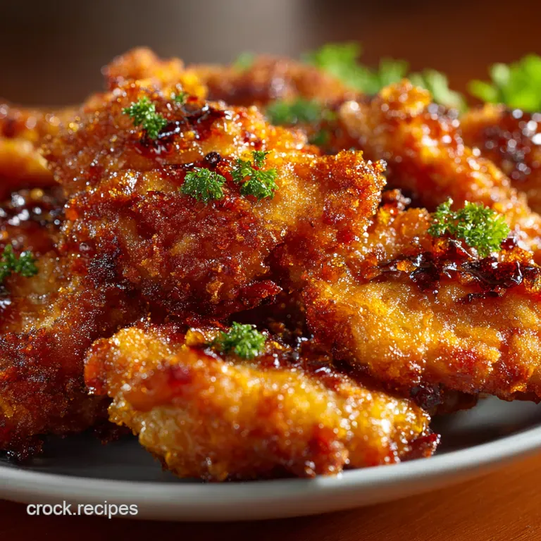 Orange You Glad You Made This Chicken presentation