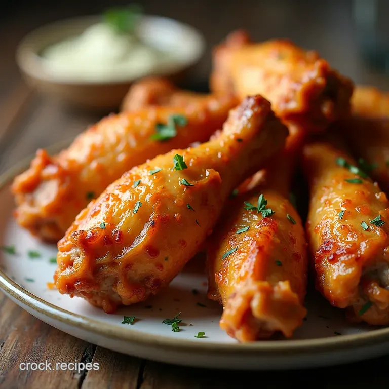 OvenBaked Chicken Wings Crispy Perfection