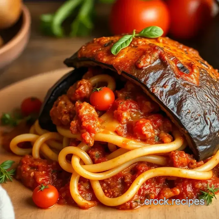 Bake Eggplant Pasta Dome: A Traditional Sicilian Delight