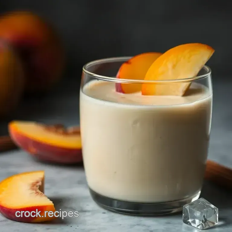 Peachy Keen Smoothie: A Taste of Summer