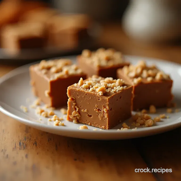 Peanut Butter Bliss Fudge 4 Steps to Sweet Serenity presentation
