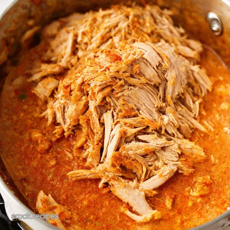 Perfect Every Time Versatile Shredded Chicken presentation
