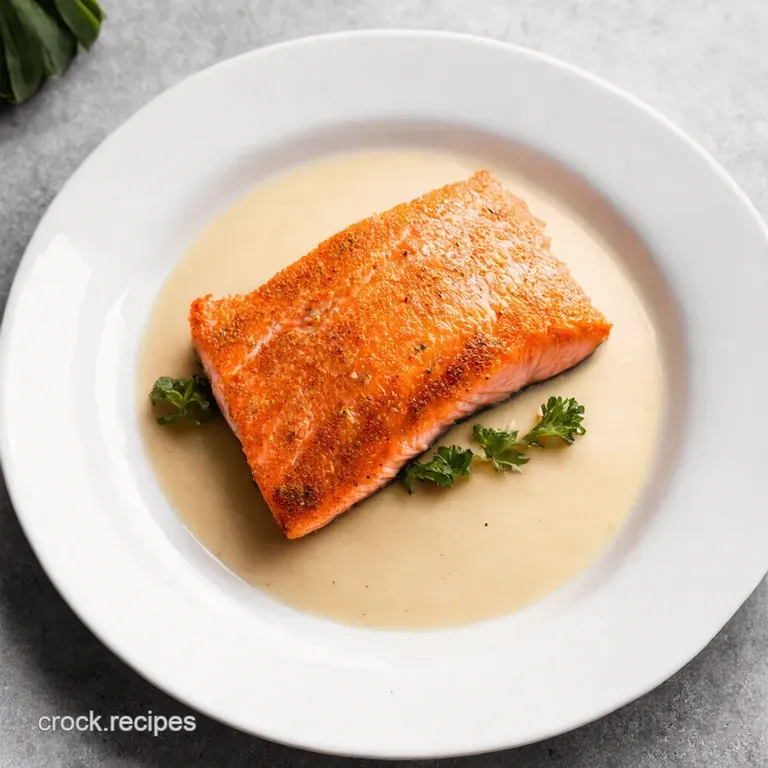 Perfectly Air Fried Salmon Crispy Skin Flaky Flesh