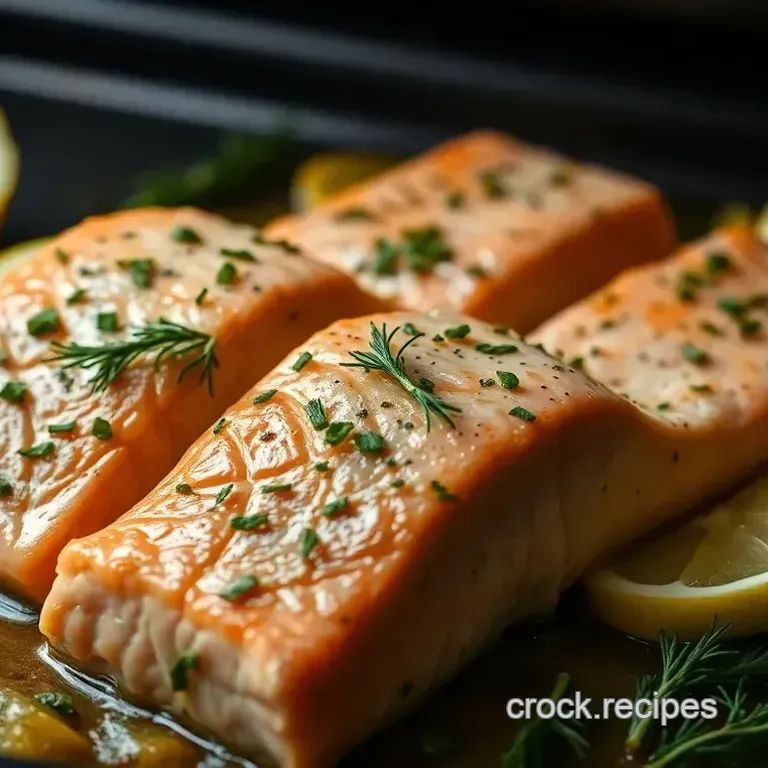 Perfectly Baked Salmon with Lemon & Dill