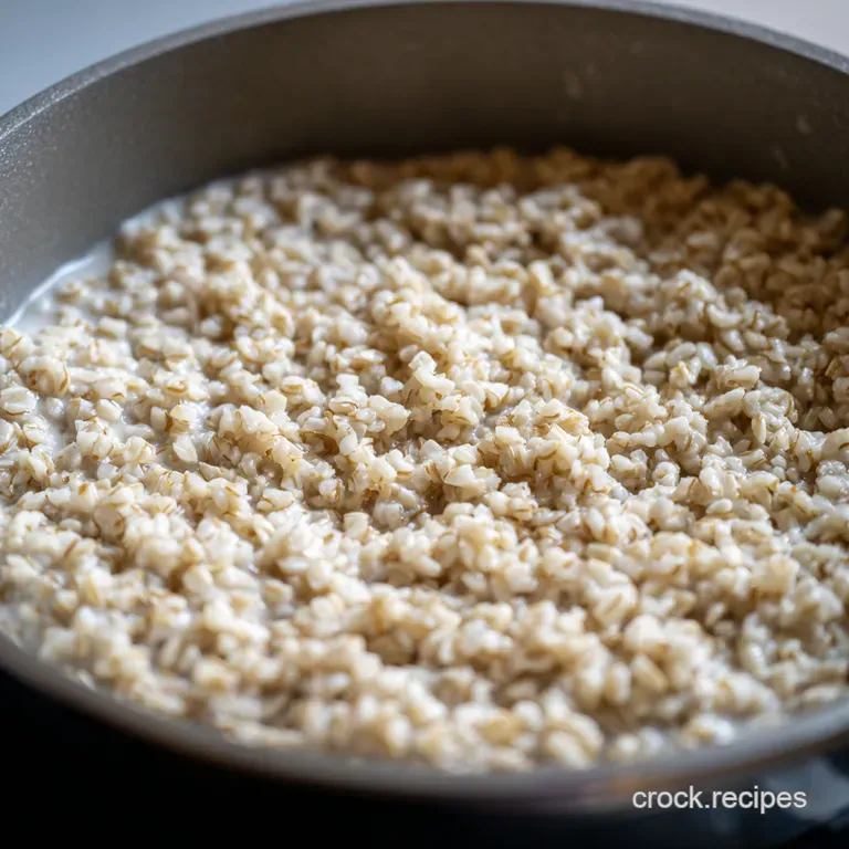 Perfectly Creamy Steel Cut Oats presentation