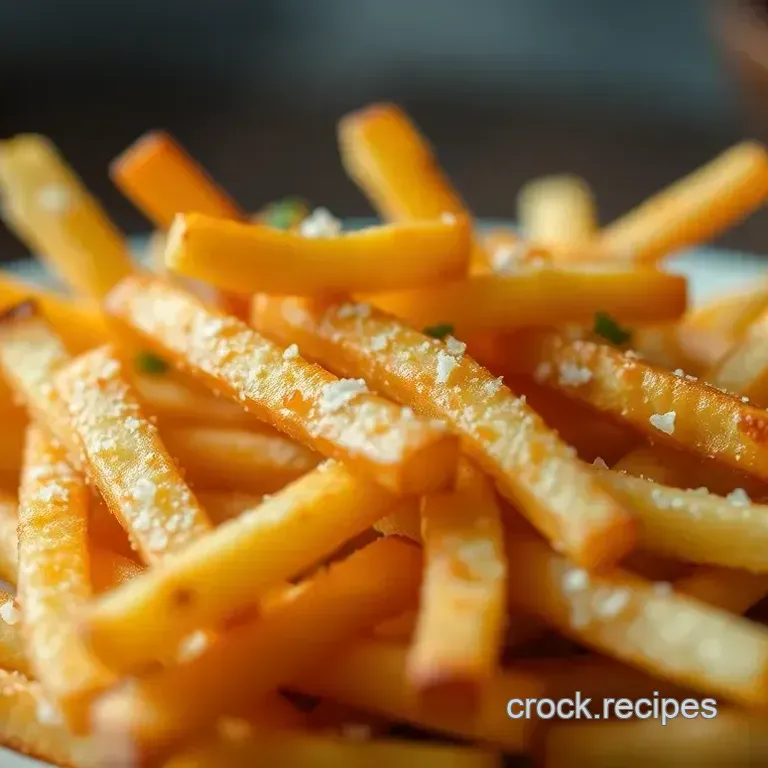 Perfectly Crispy Homemade Fries