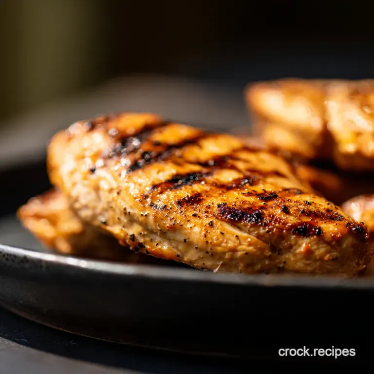 Perfectly Grilled Chicken Breast Juicy and Flavorful Every Time