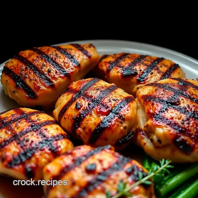 Perfectly Grilled Chicken Breast: Your Guide to Juicy Flavorful Success presentation