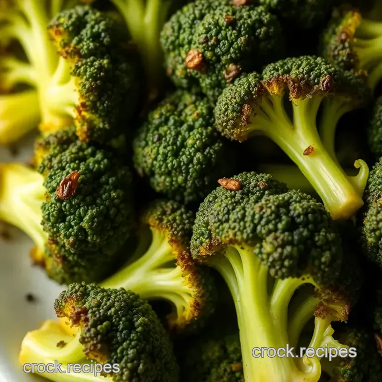 Perfectly Roasted Broccoli (Every Time!) presentation