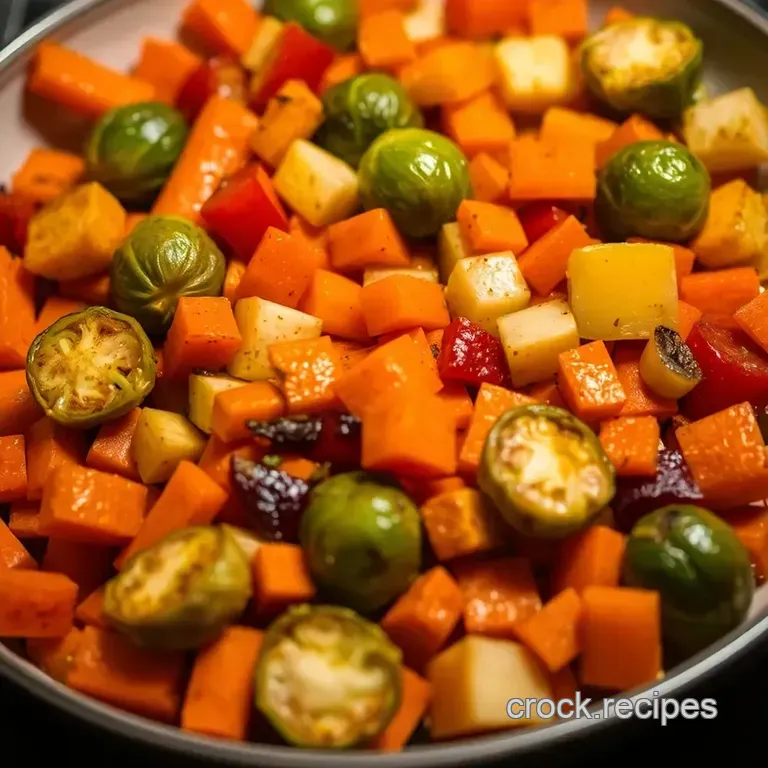 Perfectly Roasted Rainbow Veggies: a Medley of Flavors presentation