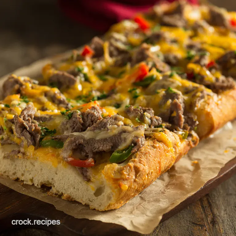 Philly Cheesesteak Stuffed Bread