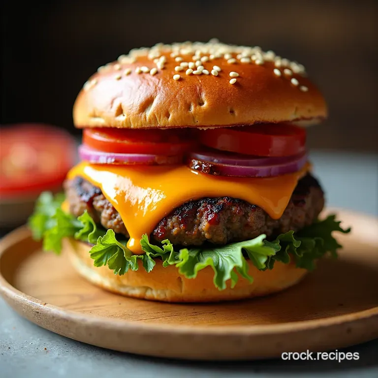 Deep Dish Delight The Ultimate Pizza Burger Bomb