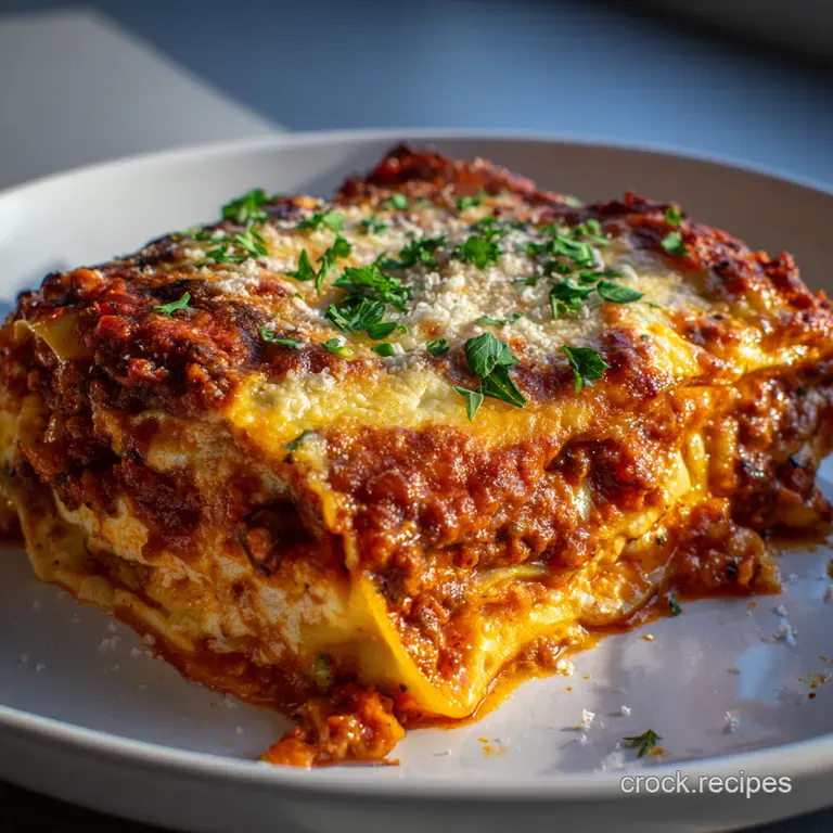Pizza Lasagna the Ultimate Comfort Food Mashup presentation