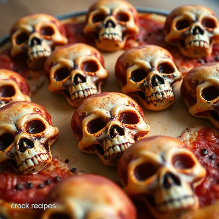 Pizza Skulls 7 Spooky Treats for Halloween Fun presentation