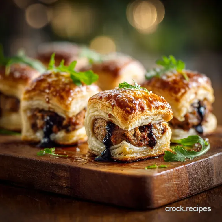 Pork and black pudding sausage rolls The Great British Brunch Buster